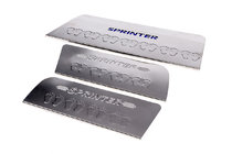 Mercedes Sprinter W906 2006–2018 Carmos V5 sisäpuoliset kynnyslistat (3 kpl, ruostumaton teräs) kuva 1