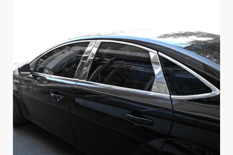 Ford Fusion 2012–2020 Ovipilarien listat (ruostumaton teräs) Image
