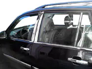 Chery Tiggo 1 2005–2016 Ovipilarin listat (ruostumaton teräs) kuva 1