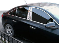 Fiat Albea 2002–2012 Ovipilarien listat (4 kpl, ruostumaton teräs) kuva 1