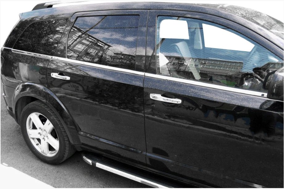 Fiat Freemont 2011–2016 Ikkunalistat (6 kpl, ruostumaton teräs) Image