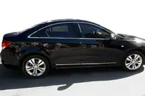Chevrolet Cruze 2009–2015 Ovilistan suojat (ruostumaton teräs) kuva 1