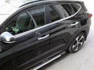 Hyundai Tucson TL 2016–2021 Ikkunoiden alareunan kromilistat (6 kpl, ruostumaton teräs) OmsaLine – italialainen ruostumaton teräs kuva 1