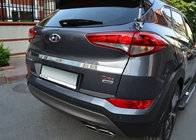 Hyundai Tucson TL 2016–2021 Takalaukun kannen reunalista (2-osainen, ruostumaton teräs) kuva 4