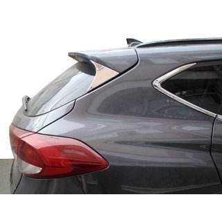 Kolmionmuotoinen takaluukun kannen koristelista (ruostumaton teräs) Hyundai Tucson TL 2016–2021 kuva 1