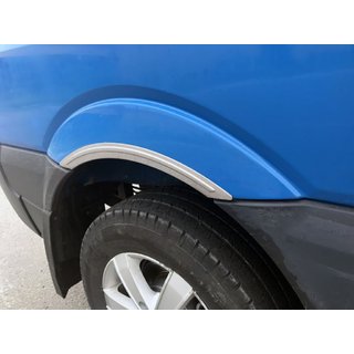 Kapeat pyöränkaaren listat (4 kpl, ruostumaton teräs) Volkswagen Crafter 2006–2016 kuva 1