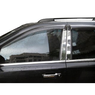 Ovipilarien kromilistat (8 kpl, ruostumaton teräs) Kia Sorento II XM 2009–2014 kuva 1