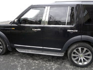 Land Rover Discovery III 2004–2009 Ikkunankehyslistat (4 kpl, ruostumaton teräs) kuva 1