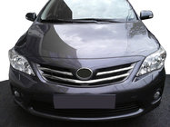 Toyota Corolla 2007–2013 Etusäleikön kromilistat (2010-2013, 3 kpl, ruostumaton teräs) kuva 1