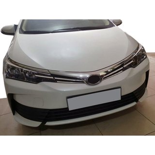 Jäähdyttimen säleikön listat (2017-2019, ruostumaton teräs) Toyota Corolla 2013–2019 kuva 1