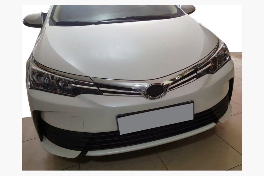 Toyota Corolla 2013–2019 Jäähdyttimen säleikön listat (2017-2019, ruostumaton teräs) Image
