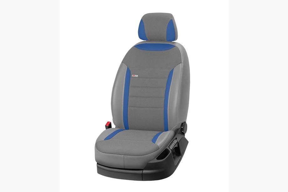 Mercedes E-sarja W210 1995–2002 Auton penkinpäälliset ekonahka+kangas Eco Classic 2020 (koko sisusta) Kuva 6