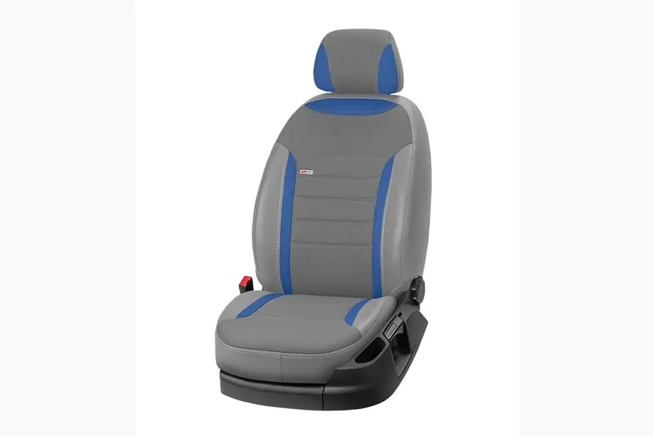 Mitsubishi Grandis 2003–2011 Auton penkinpäälliset ekonahka+kangas Eco Classic 2020 (koko sisusta) Kuva 6