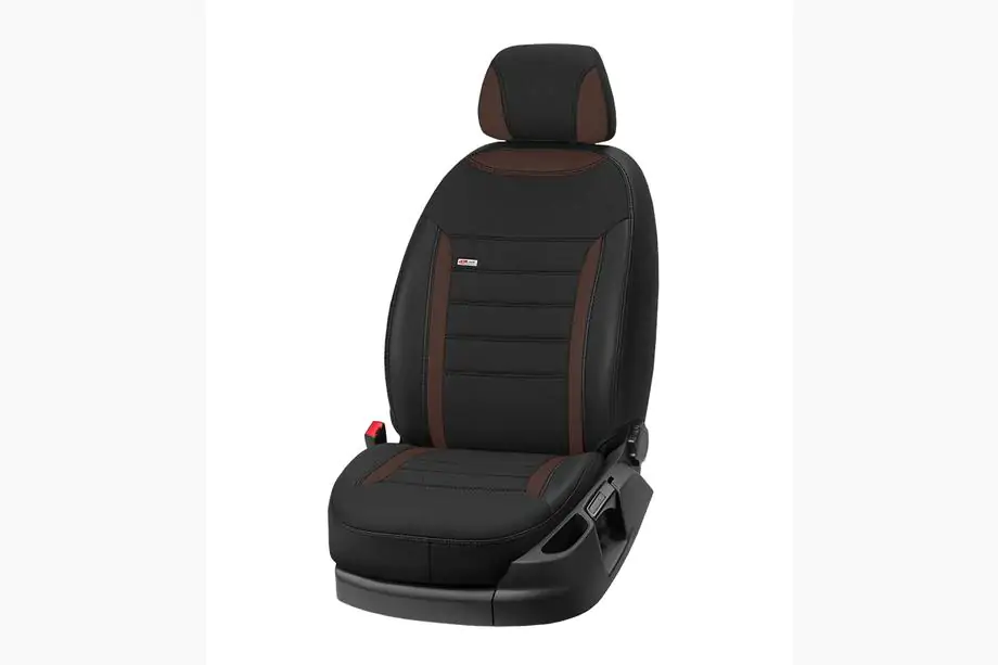 Mitsubishi Grandis 2003–2011 Auton penkinpäälliset ekonahka+kangas Eco Classic 2020 (koko sisusta) Kuva 7