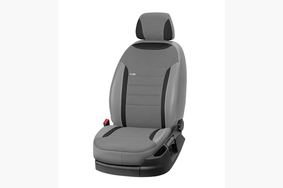 Mercedes E-sarja W210 1995–2002 Auton penkinpäälliset ekonahka+kangas Eco Classic 2020 (koko sisusta) Kuva 13