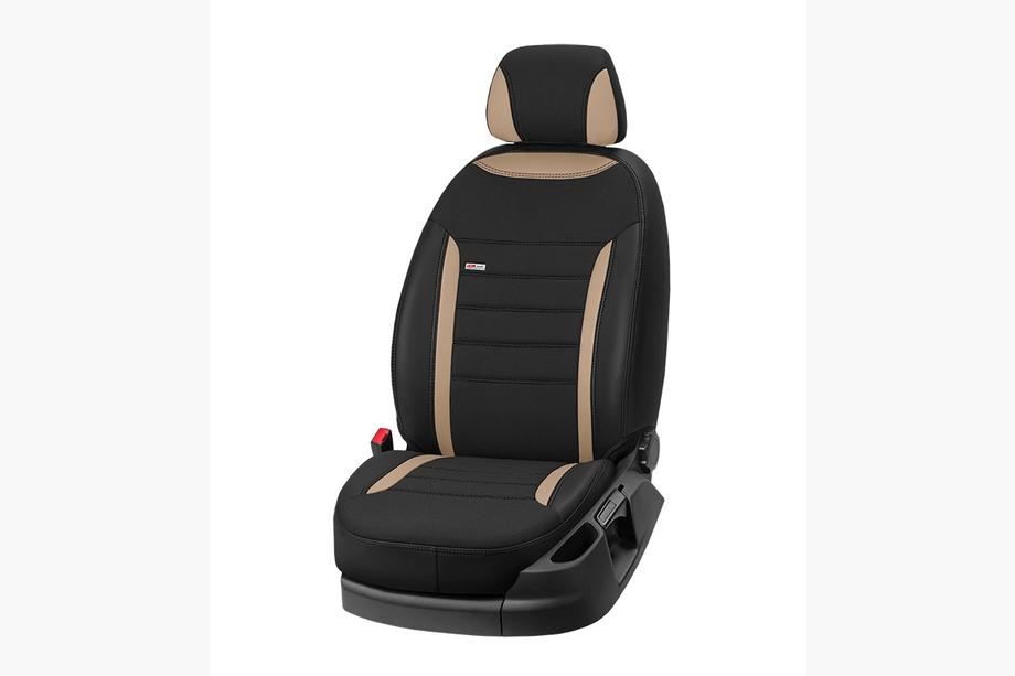 Mercedes E-sarja W210 1995–2002 Auton penkinpäälliset ekonahka+kangas Eco Classic 2020 (koko sisusta) Kuva 14