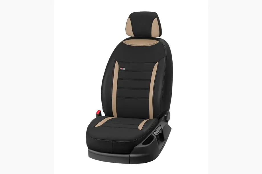 Mitsubishi Grandis 2003–2011 Auton penkinpäälliset ekonahka+kangas Eco Classic 2020 (koko sisusta) Kuva 14