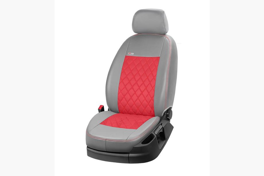 Hyundai I-10 2017–2020 Istuinsuojat keinonahka+kangas+Alcantara Eco Prestige Antara (täydellinen sarja) Kuva 5