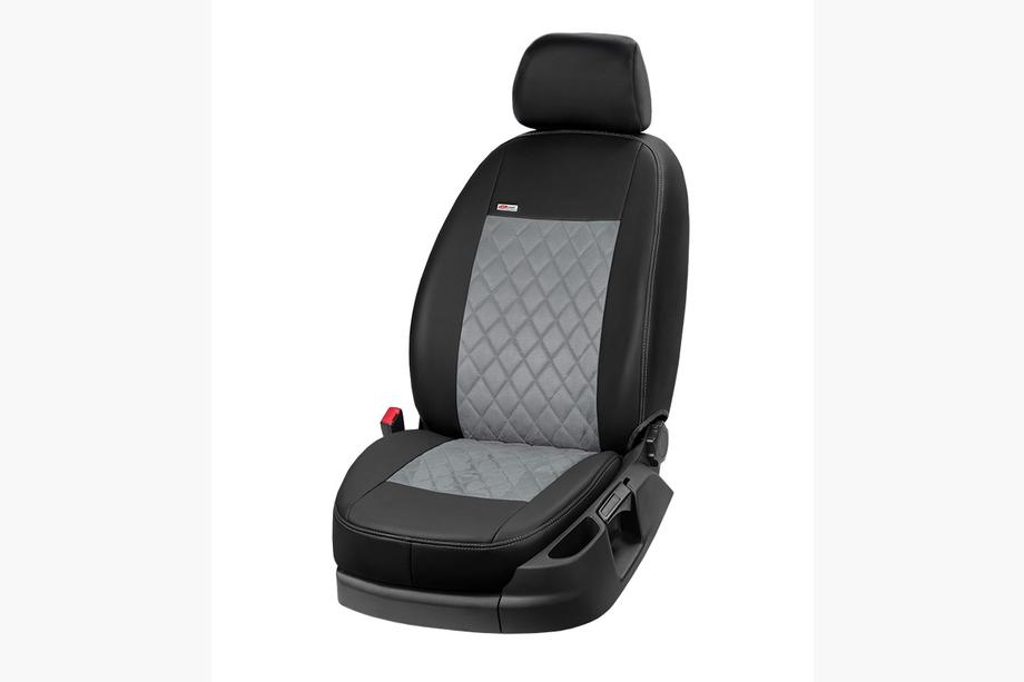 Hyundai I-10 2017–2020 Istuinsuojat keinonahka+kangas+Alcantara Eco Prestige Antara (täydellinen sarja) Kuva 9