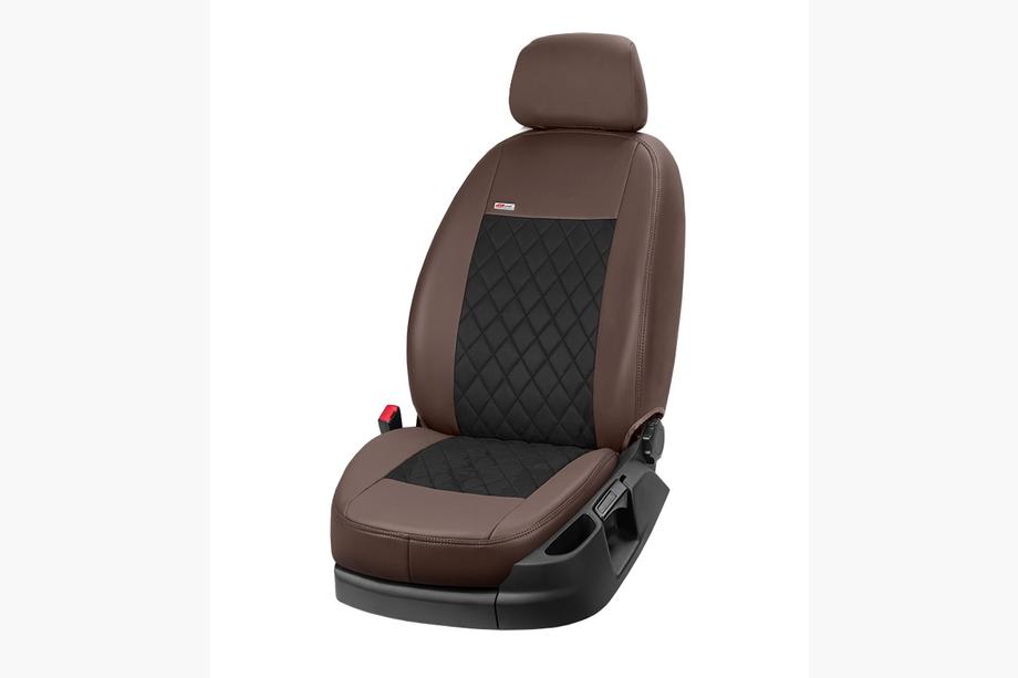 Hyundai I-10 2017–2020 Istuinsuojat keinonahka+kangas+Alcantara Eco Prestige Antara (täydellinen sarja) Kuva 12