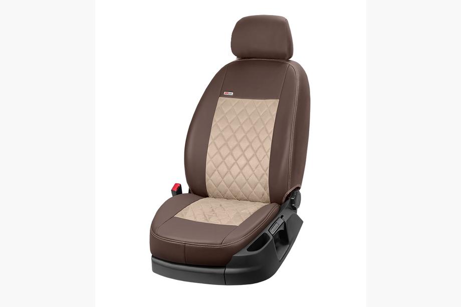 Hyundai I-10 2017–2020 Istuinsuojat keinonahka+kangas+Alcantara Eco Prestige Antara (täydellinen sarja) Kuva 13