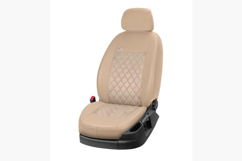 Hyundai I-10 2017–2020 Istuinsuojat keinonahka+kangas+Alcantara Eco Prestige Antara (täydellinen sarja) Kuva 15