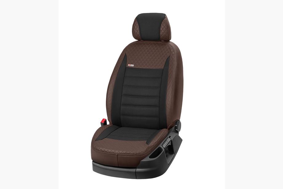 Mercedes A-class W177 2018– Auton istuinsuojat keinonahka+kangas+alcantara Vip Elite 2020 (täydellinen sisustasarja) Kuva 11