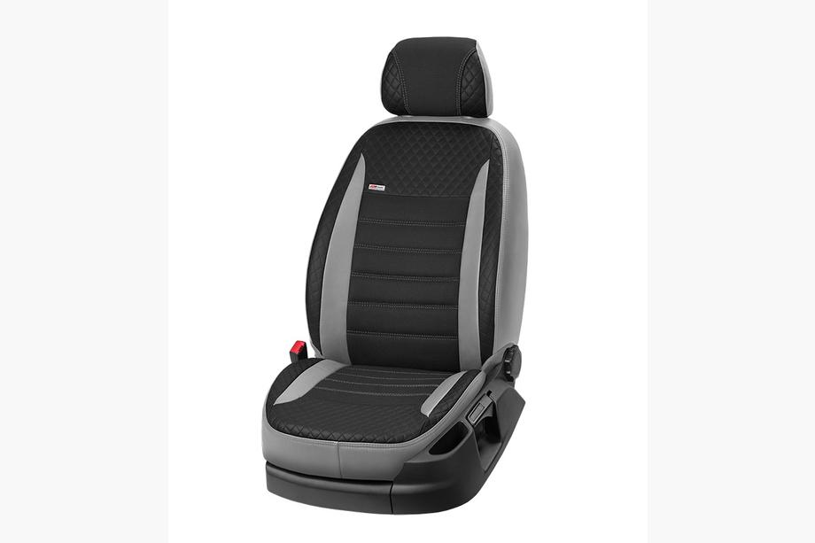Mercedes A-class W177 2018– Auton istuinsuojat keinonahka+kangas+alcantara Vip Elite 2020 (täydellinen sisustasarja) Kuva 20