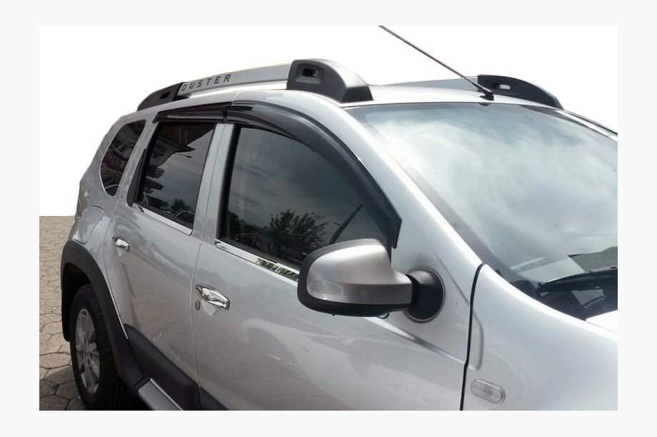 Dacia Duster 2008–2018 Sivuikkunoiden tuuliohjaimet (4 kpl, Perflex Sport) Image