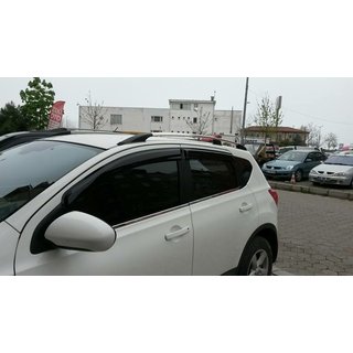 Kromatut kattokaiteet Nissan Qashqai 2010–2014 kuva 2