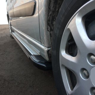 Rainbow sivuporrassarja (2 kpl, alumiini) kuva 1