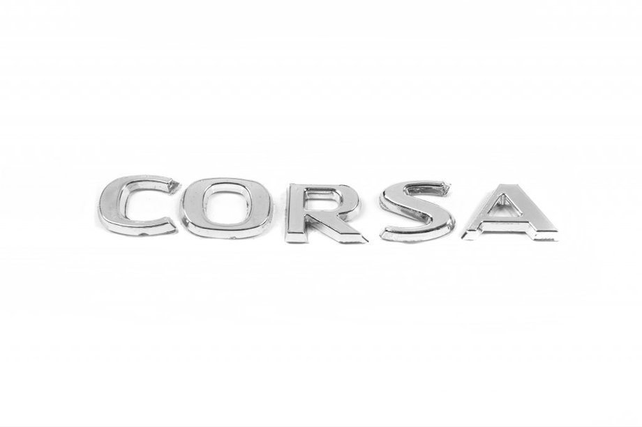 Opel Corsa C 2000–2006 Corsa-tekstiembleemi 12,5 cm x 1,6 cm Image