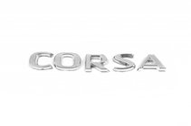 Opel Corsa C 2000–2006 Corsa-tekstiembleemi 12,5 cm x 1,6 cm kuva 1