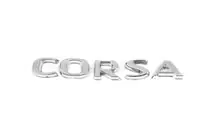 Opel Corsa B 1993–2004 Corsa-tekstiembleemi 12,5 cm x 1,6 cm kuva 1