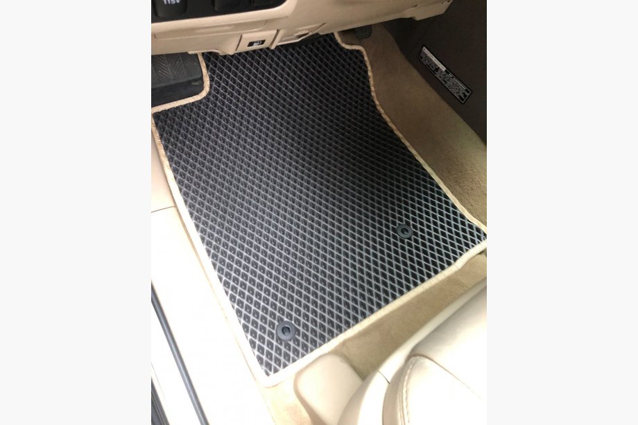 Lexus GX470 2002–2009 EVA-lattiamatot (2 riviä, mustat) Image