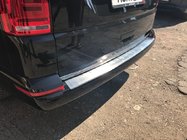 Volkswagen T6 2015–2024 Omsa takapuskurin suojalista, matta (1-ovinen, ruostumaton teräs) kuva 4