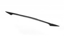 Nissan Qashqai 2014–2021 Rekisterikilven ylälista Musta Kromi (RST) kuva 3
