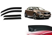 Volvo V40 2012– Ikkunatuuliohjaimet (4 kpl, Niken) kuva 1