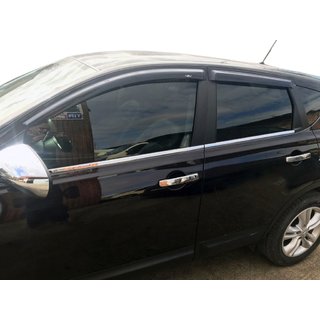 Ikkunoiden ulkolistat (4 kpl, ruostumaton teräs) Nissan Qashqai 2007–2010 kuva 1