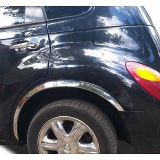 Pyöränkaaren kromilistat (4 kpl, ruostumaton teräs) Chrysler PT Cruiser 2000–2010 kuva 4
