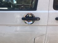Volkswagen Caddy 2015–2020 Ovenkahvan kuppisuojat OmsaLine – italialainen ruostumaton teräs, 3 kpl kuva 1