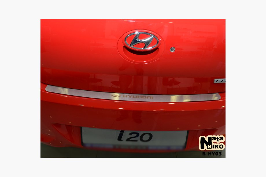 Hyundai I-20 2008–2012 Takapuskurin suojalista Nataniko (ruostumaton teräs) 2010–2012 Image
