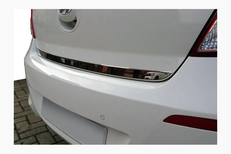 Hyundai I-20 2012–2014 Takalukun reunalista (ruostumaton teräs) Image