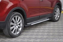 Mazda CX-9 2007–2016 Sivukynnykset Allmond Grey (2 kpl, alumiini) kuva 1
