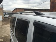 Fiat Doblo I 2001–2005 Kromatut kattokaiteet Muoviset jalat kuva 3