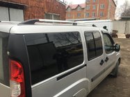 Fiat Doblo I 2001–2005 Kromatut kattokaiteet Muoviset jalat kuva 5
