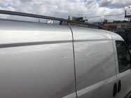 Fiat Doblo II 2010–2022 Mustat kattokaiteet Vakiomalli, metalliset jalat kuva 6