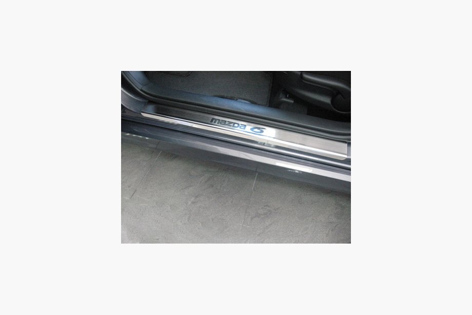 Mazda 6 2008–2012 Nataniko ovikynnyslistat (4 kpl, ruostumaton teräs) Image