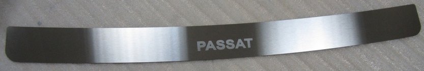 Volkswagen Passat B6 2006–2012 Takapuskurin suojalista Nataniko (ruostumaton teräs) kuva 2