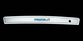 Mazda 6 2003–2008 Kromilista sinisellä LED-taustavalolla (muovi) kuva 1